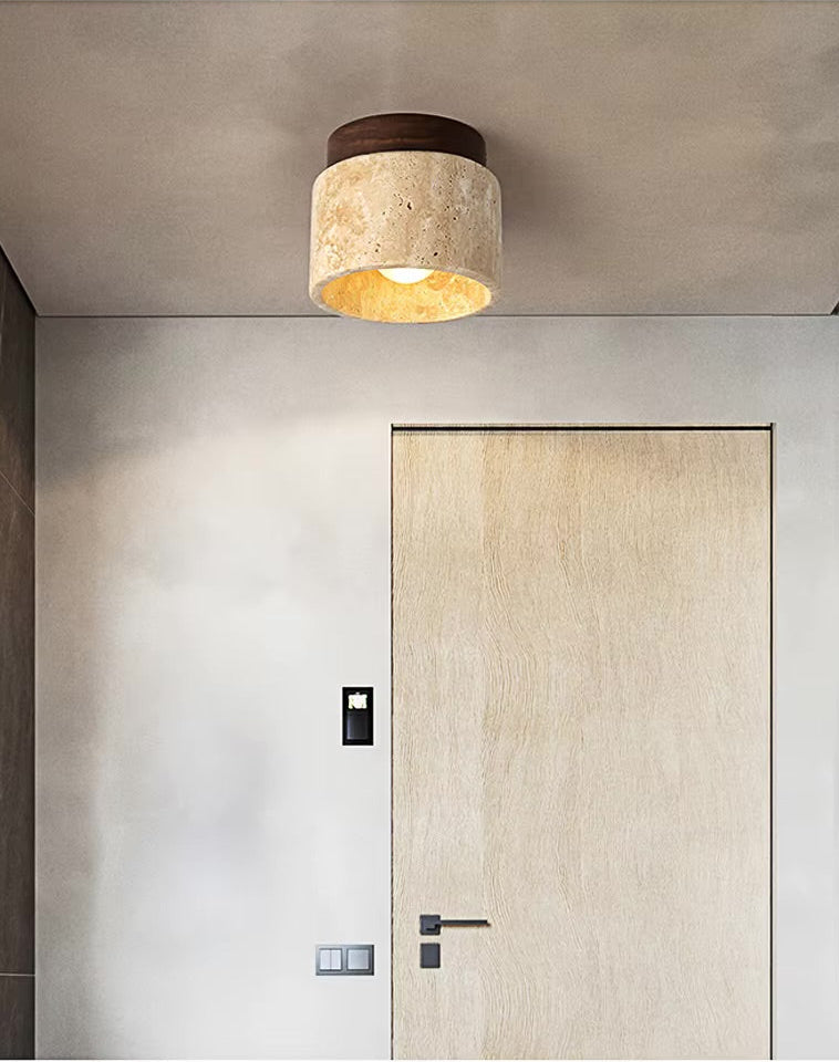 Nozomi - Marble Ceiling Lamp