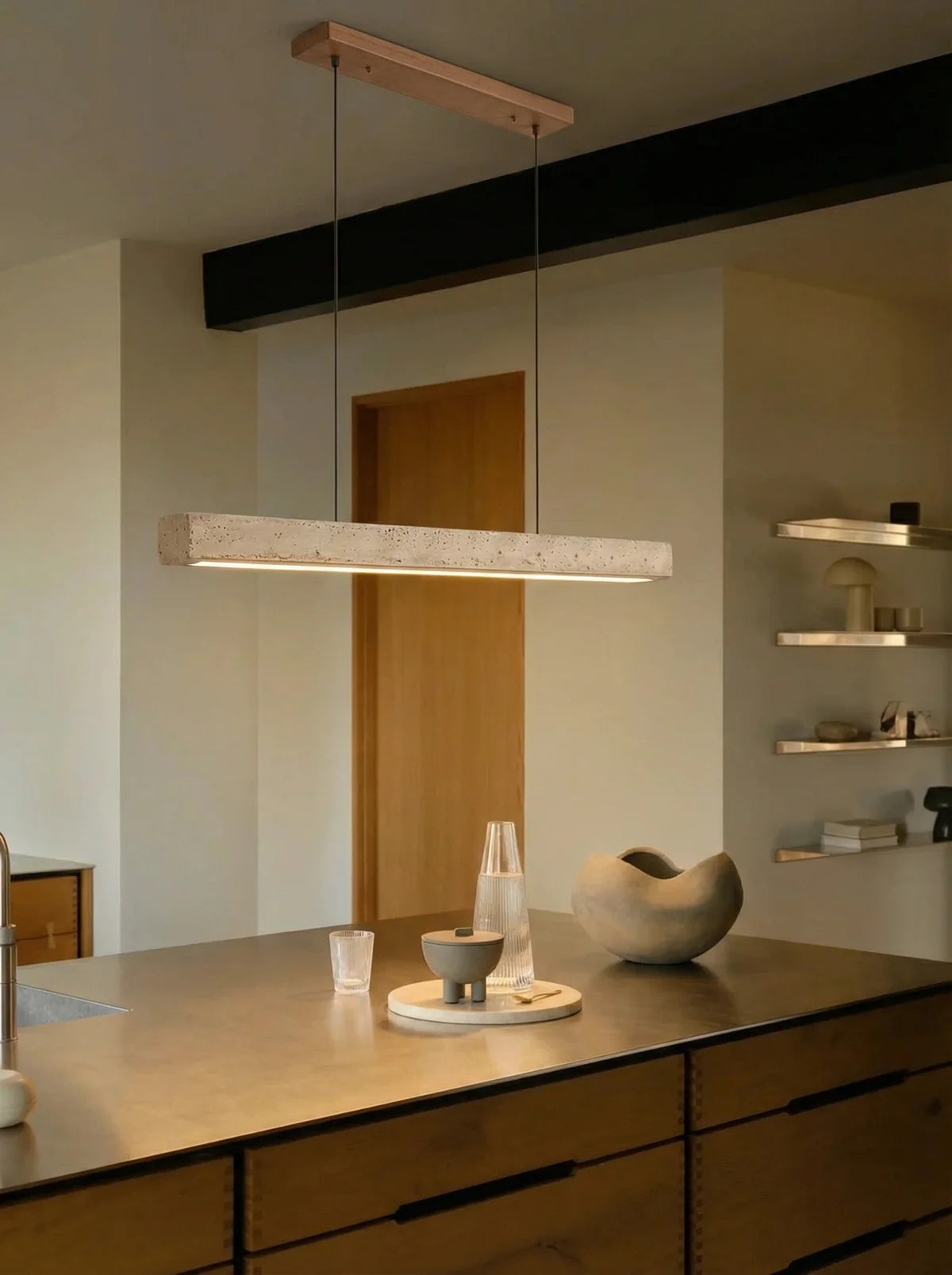 Corsica Travertine Pendant Lamp
