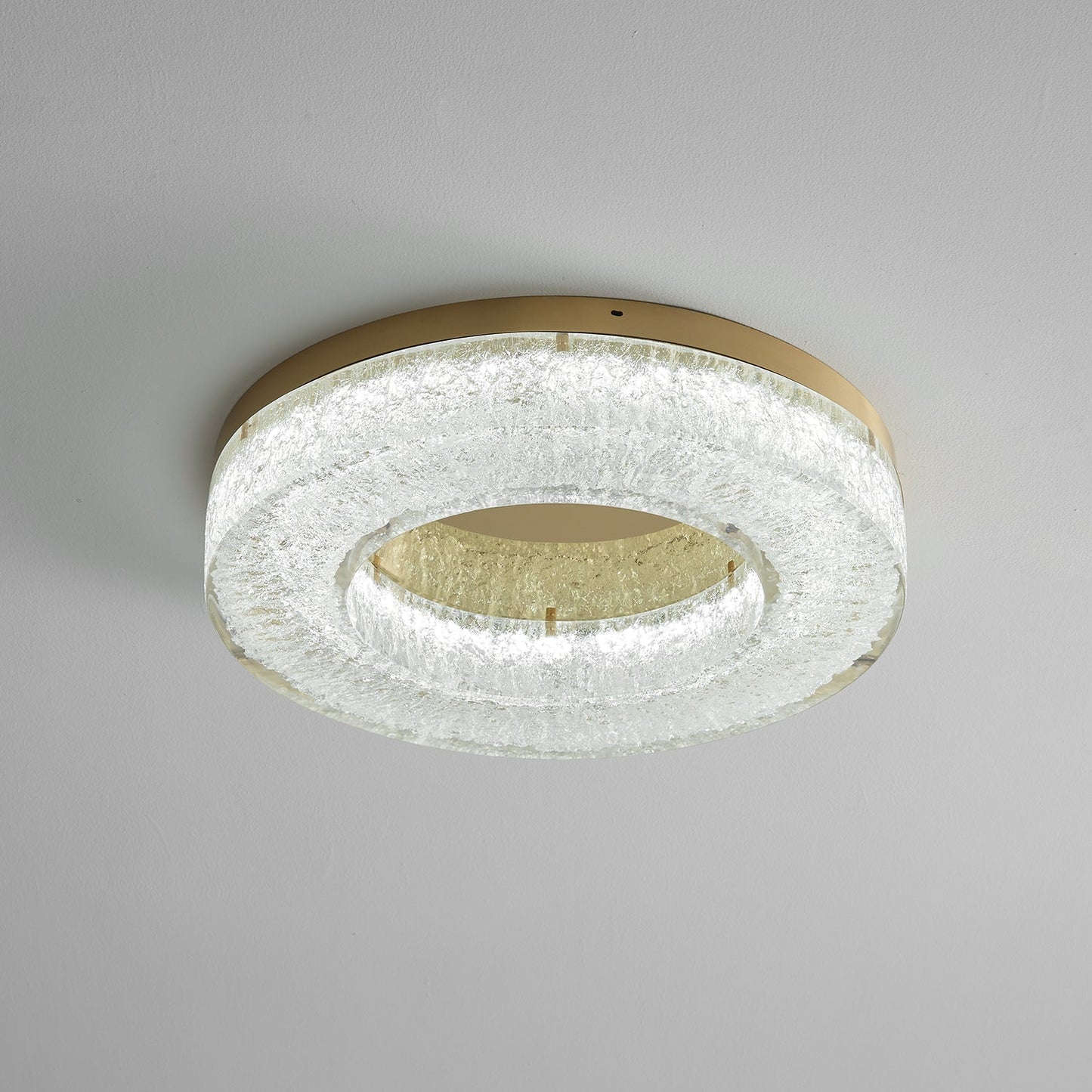 Ice Crack Circle Ceiling Lamp