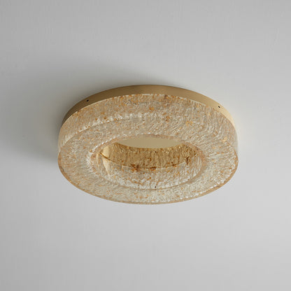 Ice Crack Circle Ceiling Lamp