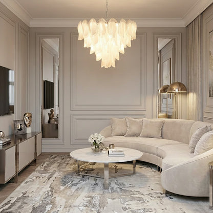 Ina Glass Chandelier