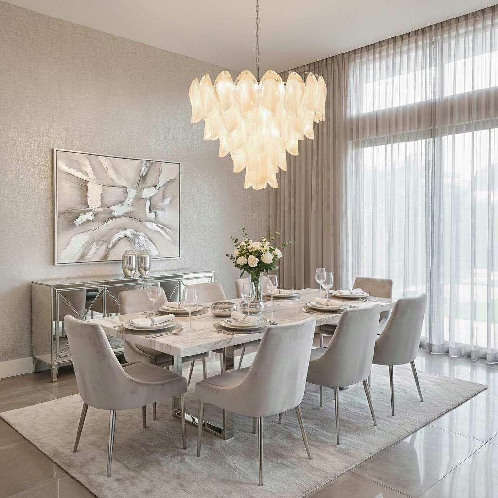 Ina Glass Chandelier