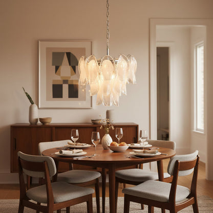 Ina Glass Chandelier