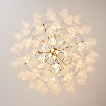 Ina Glass Chandelier