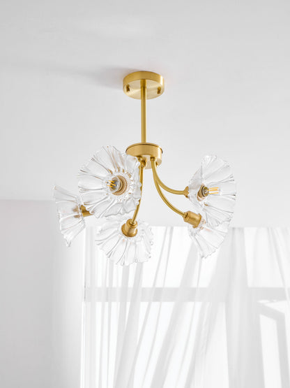 Kalin Flower Glass Chandelier