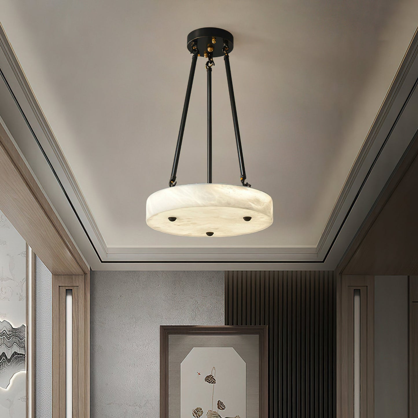Kayme Alabaster Pendant Lamp