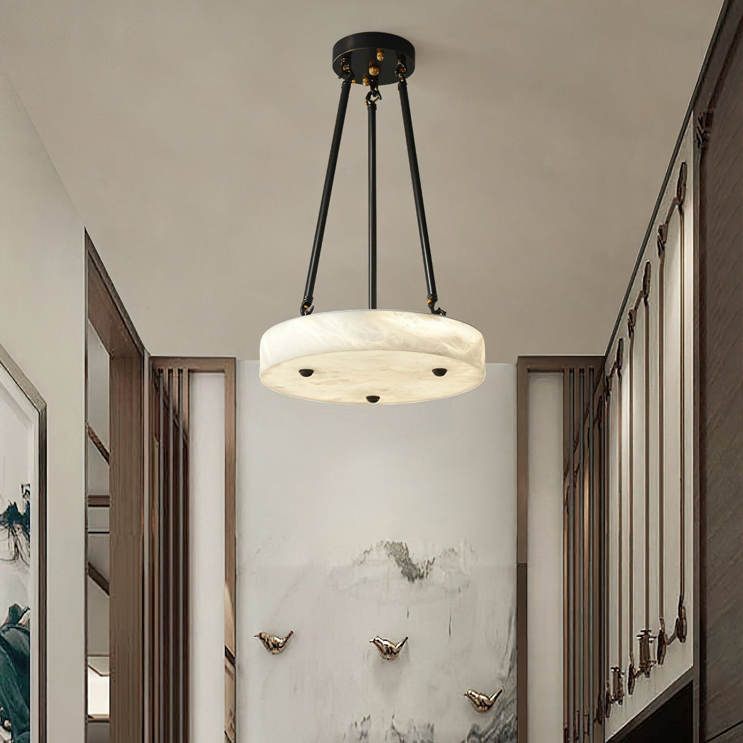 Kayme Alabaster Pendant Lamp