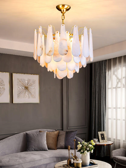 Leon Alabaster Chandelier