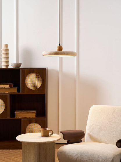 Lola Travertine Pendant Light