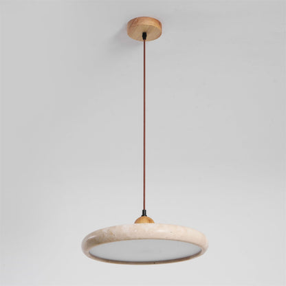 Lola Travertine Pendant Light