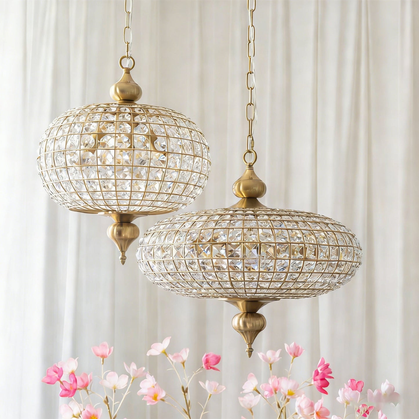 Lucille Crystal Pendant Light