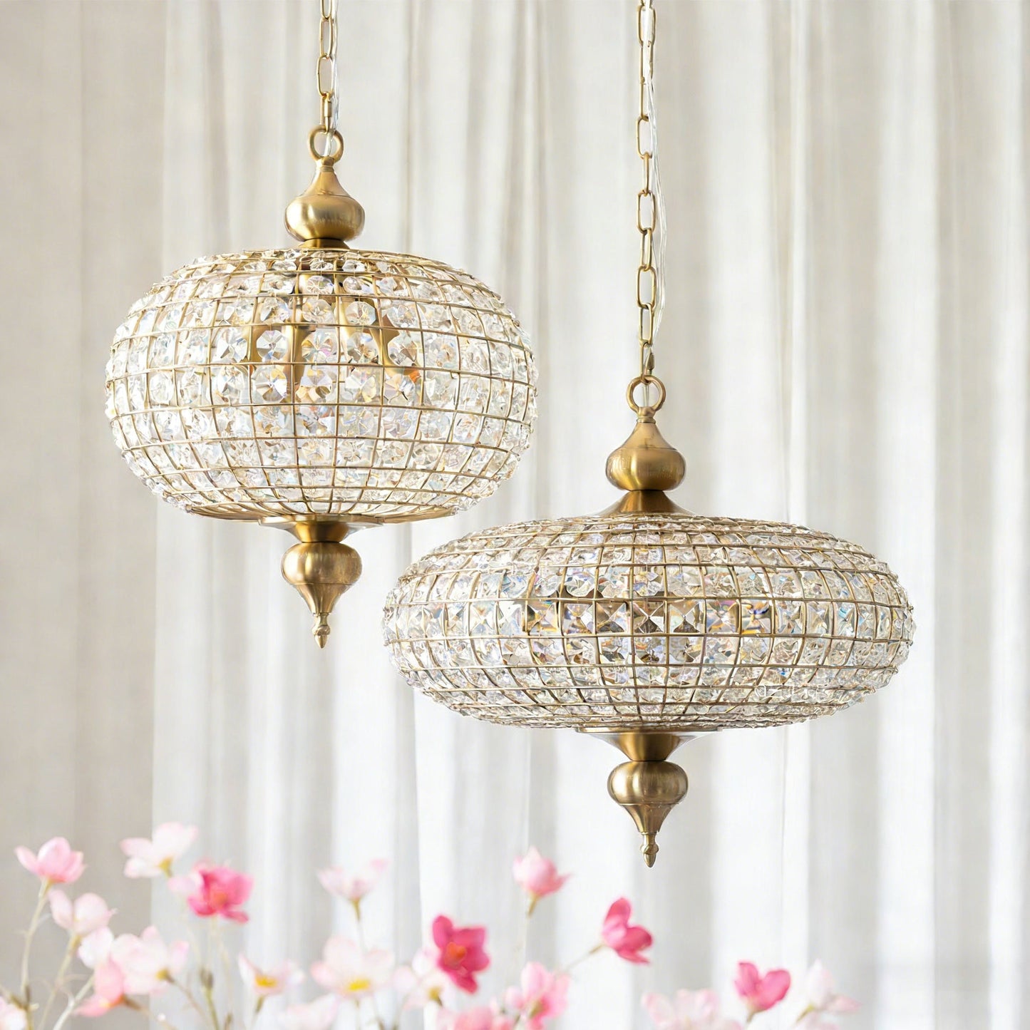 Lucille Crystal Pendant Light