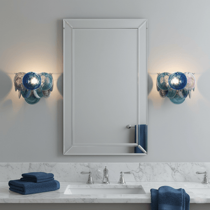Lunaria Disc Murano Wall Lamp