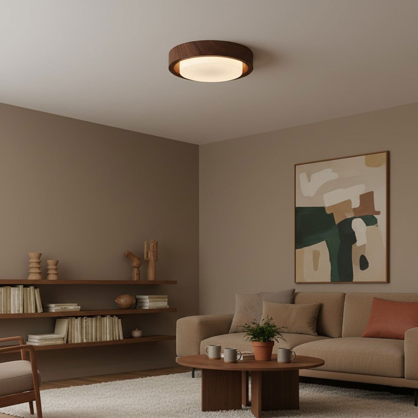 Lunor Ring Ceiling Light