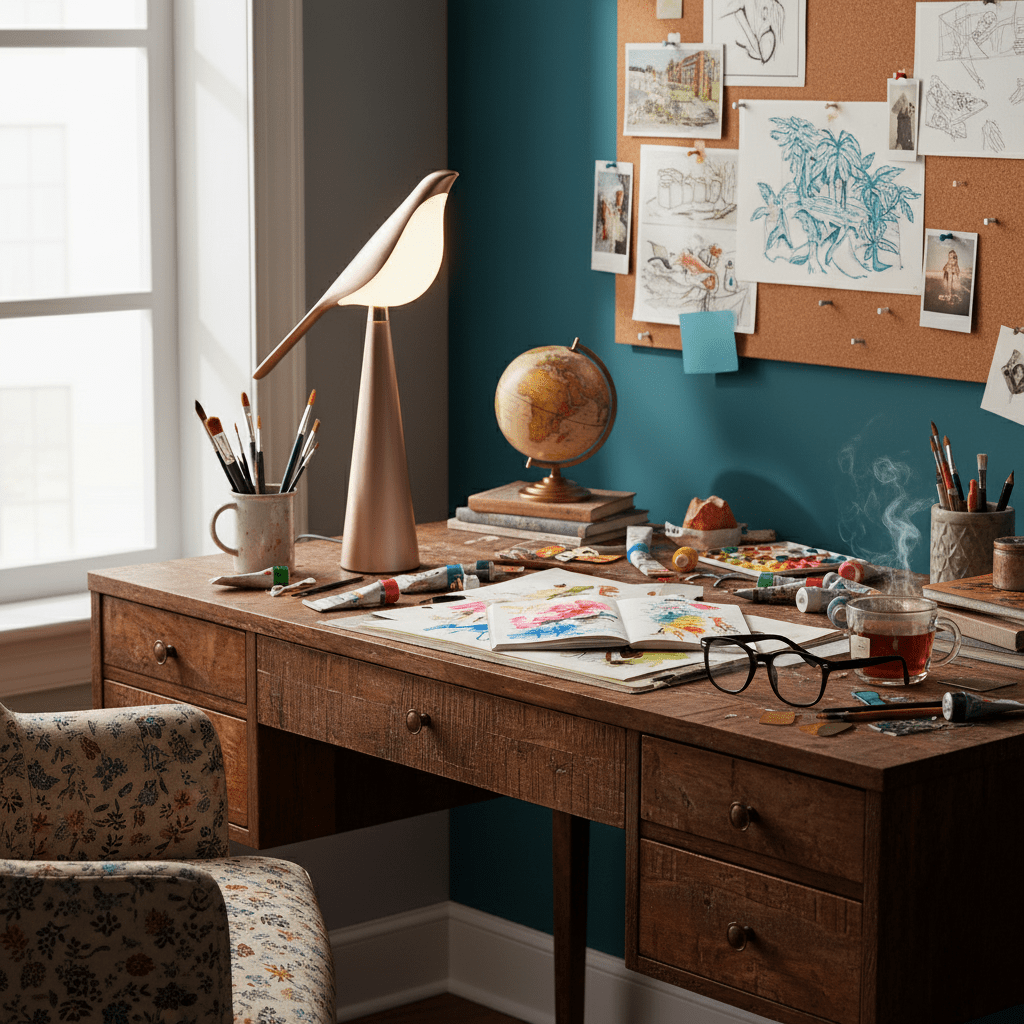 Magpie Art Table Lamp
