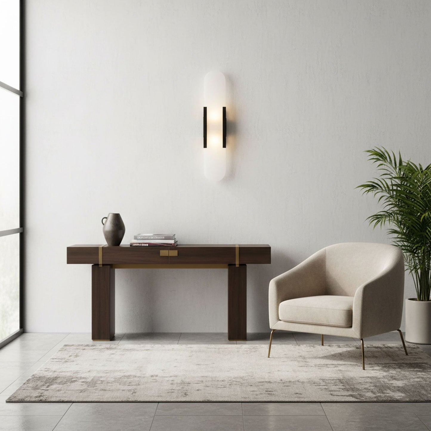 Ginevra Alabaster Wall Lamp