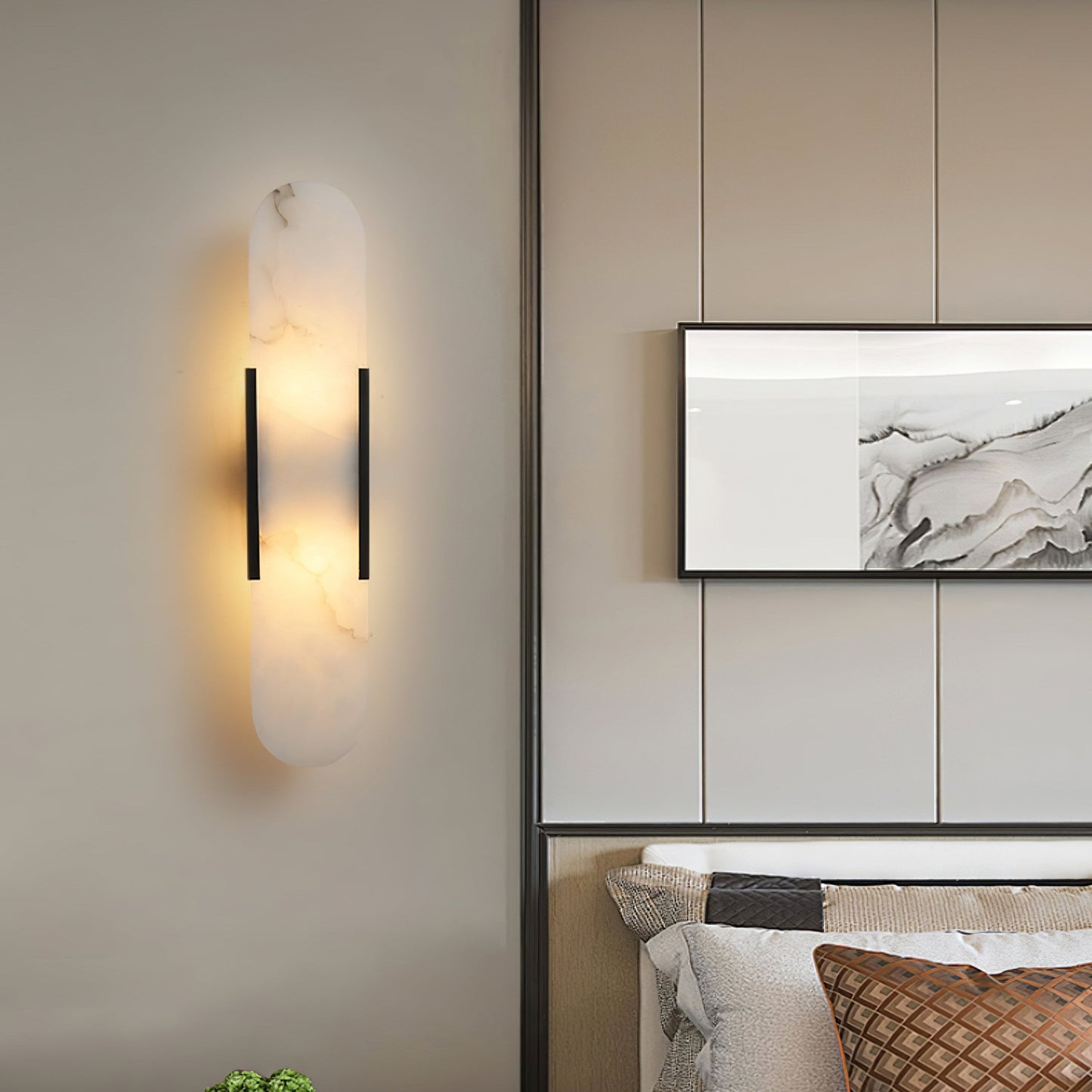 Ginevra Alabaster Wall Lamp
