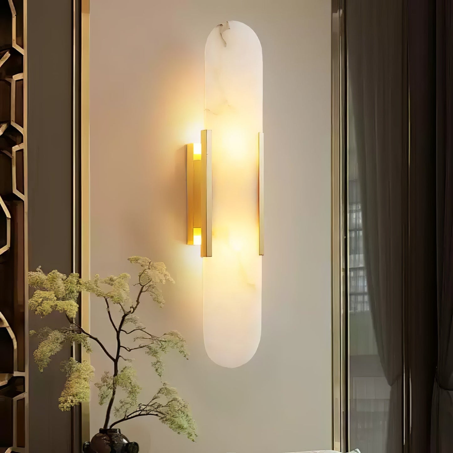 Ginevra Alabaster Wall Lamp