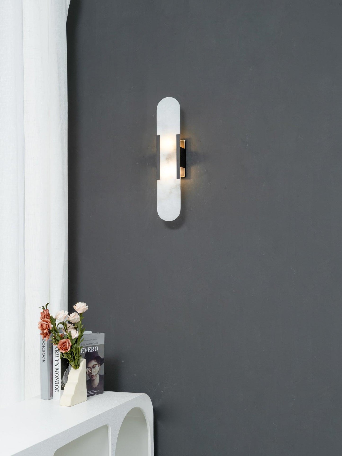 Ginevra Alabaster Wall Lamp