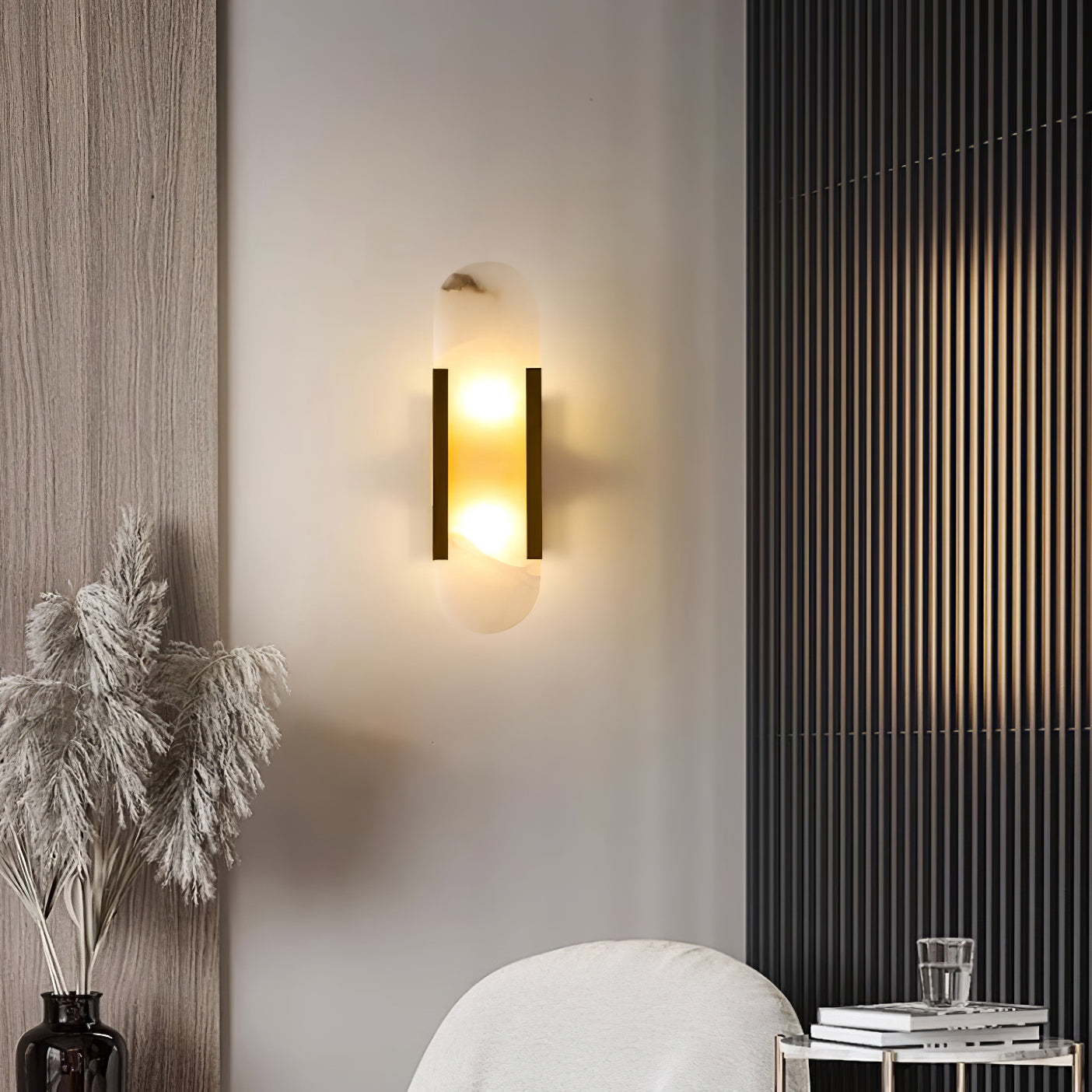 Ginevra Alabaster Wall Lamp