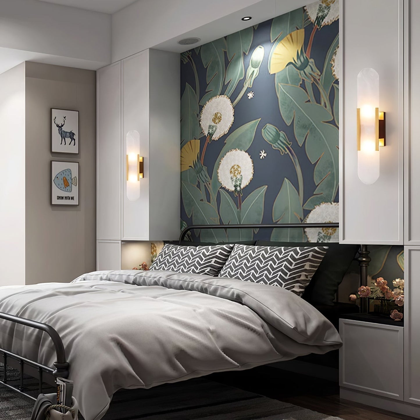 Ginevra Alabaster Wall Lamp