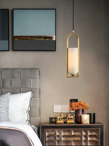 Melange Alabaster Pendant Light