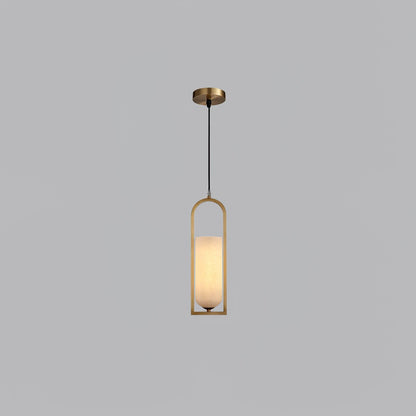Melange Alabaster Pendant Light