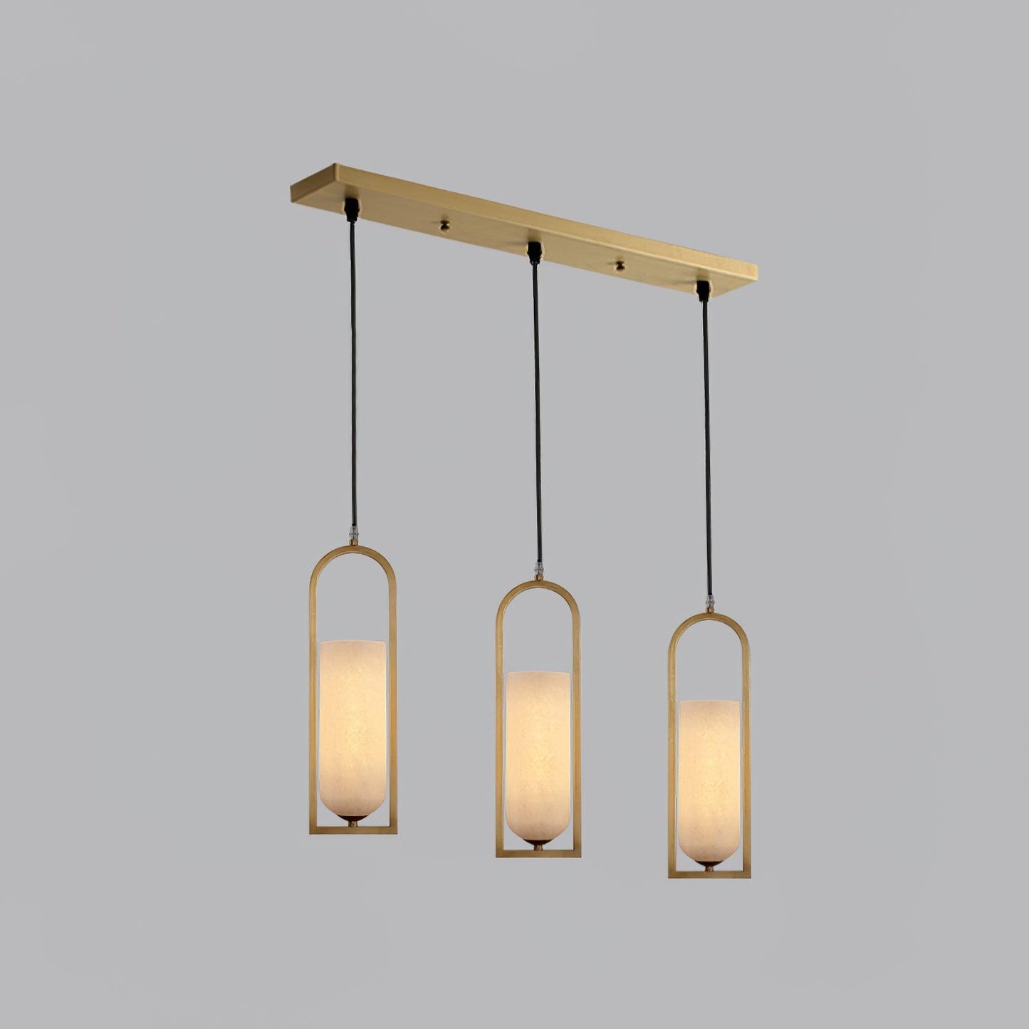 Melange Alabaster Pendant Light