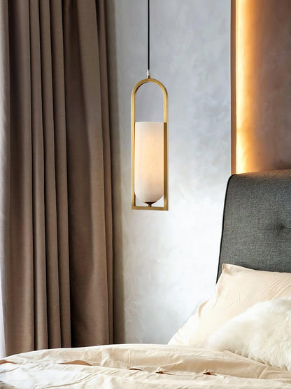 Melange Alabaster Pendant Light