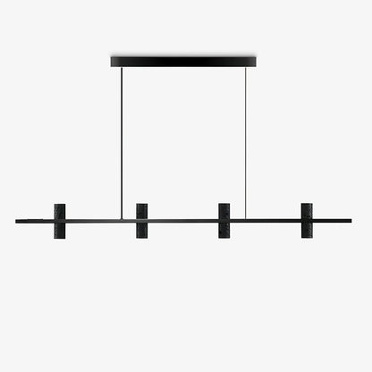 Travertine Parallel Chandelier