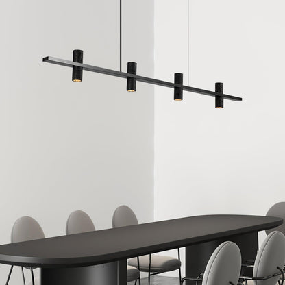 Travertine Parallel Chandelier