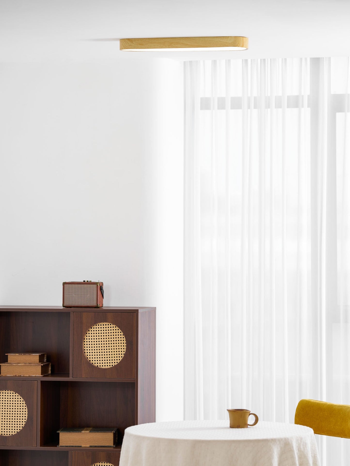Mila Round Flush Mount Ceiling Lamp