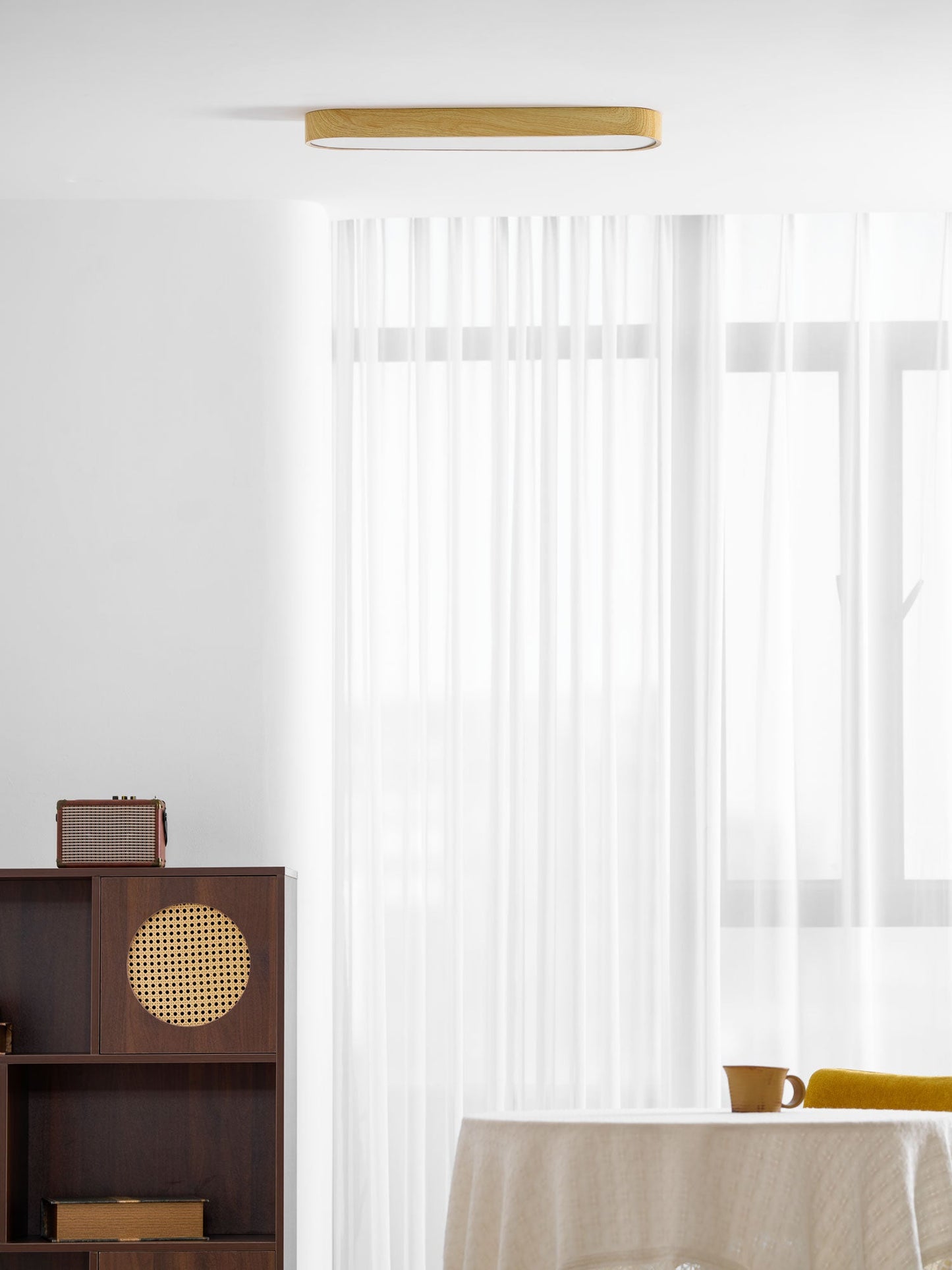 Mila Round Flush Mount Ceiling Lamp