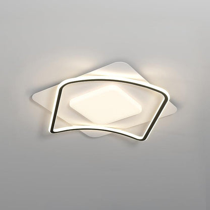 Minimalist Geometry LED Ceiling Light