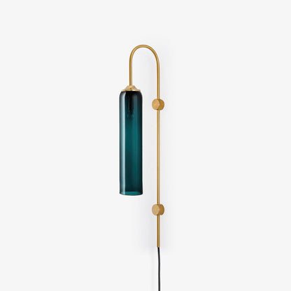 Modern Glass Plug-In Wall Lamp