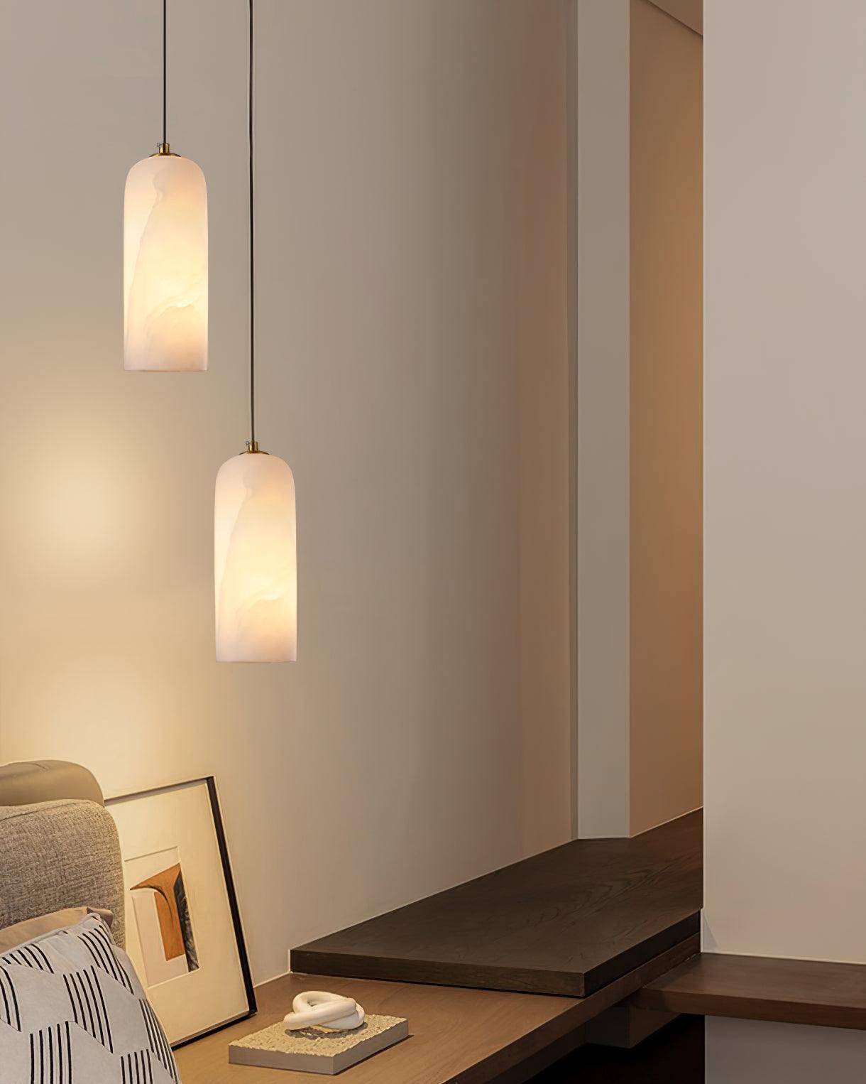 Monty  Alabaster Pendant Lamp