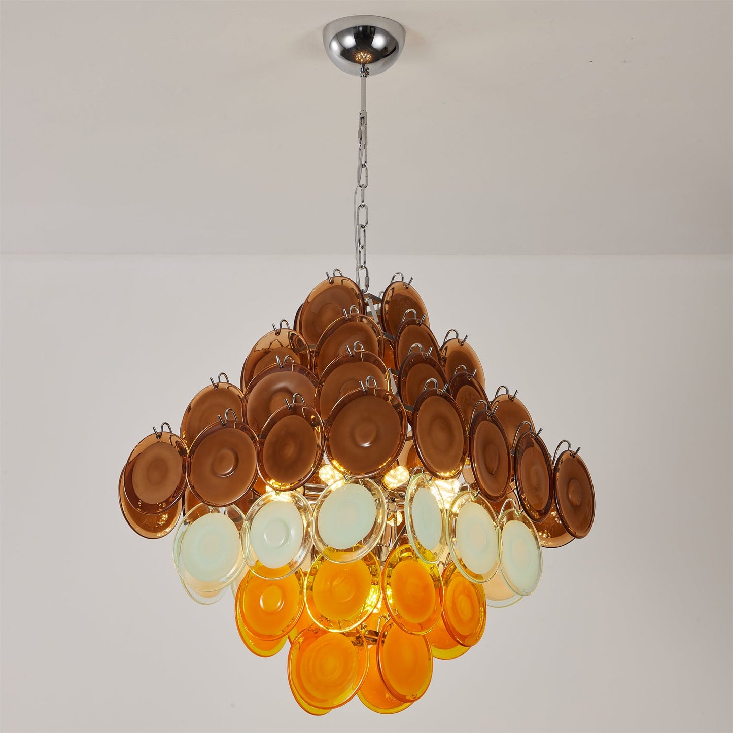 Mortimer Glass Chandelier