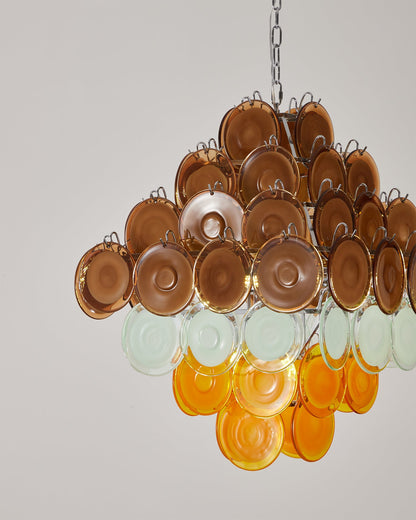 Mortimer Glass Chandelier