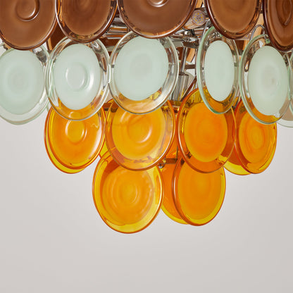 Mortimer Glass Chandelier