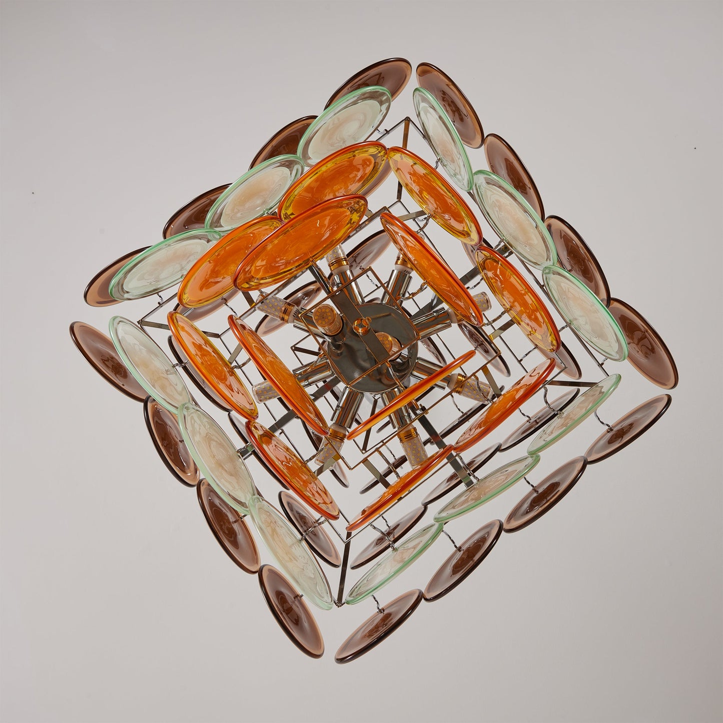 Mortimer Glass Chandelier