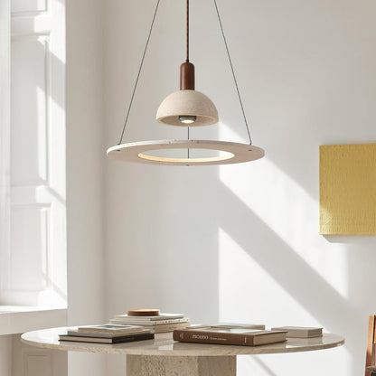 Moshi Travertine Pendant Light