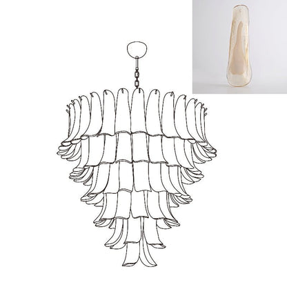Murano Glass Petals Chandelier