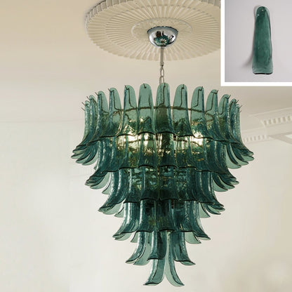 Murano Glass Petals Chandelier