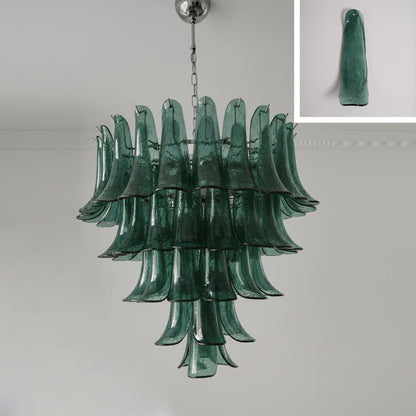 Murano Glass Petals Chandelier