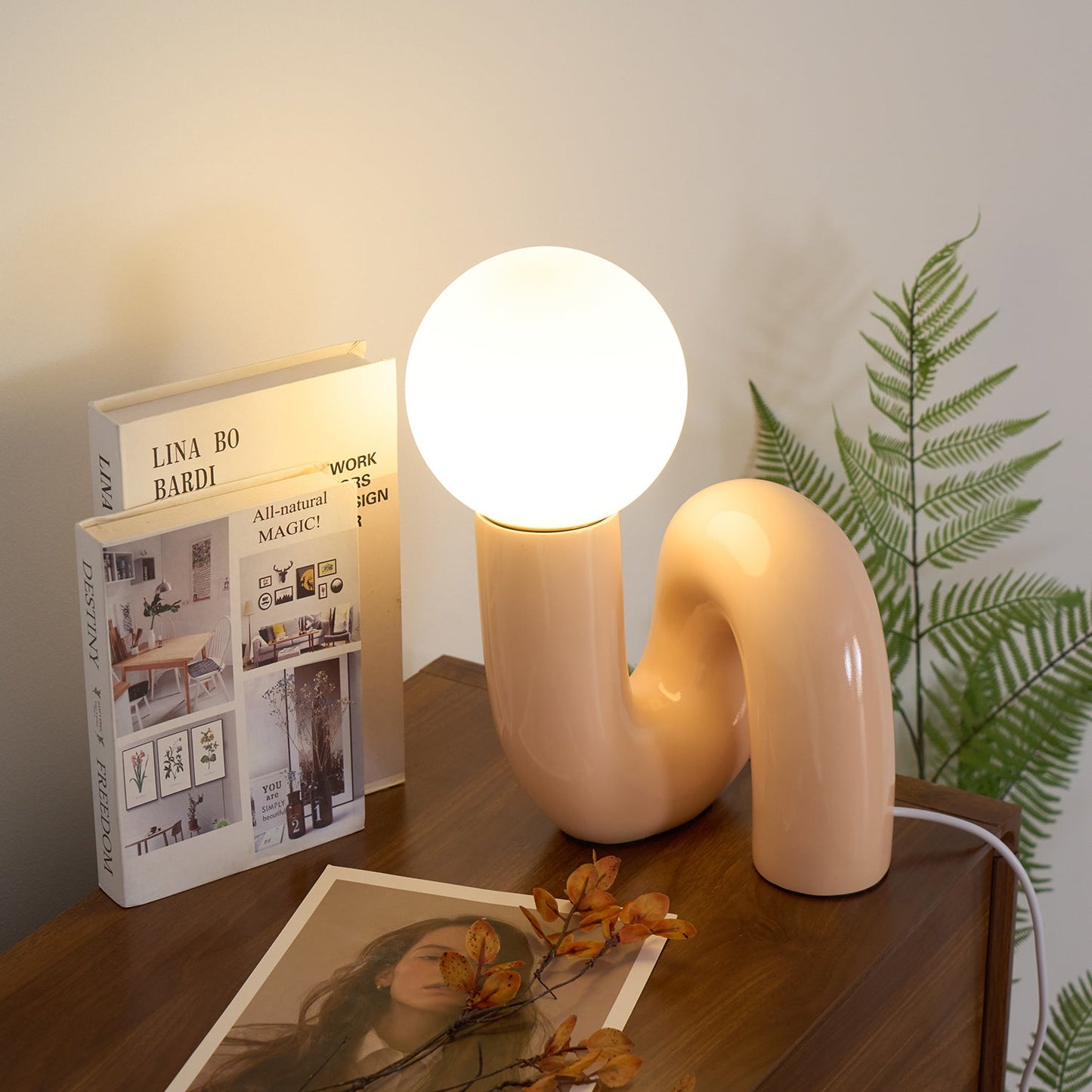 Playful N Shape Table Lamp
