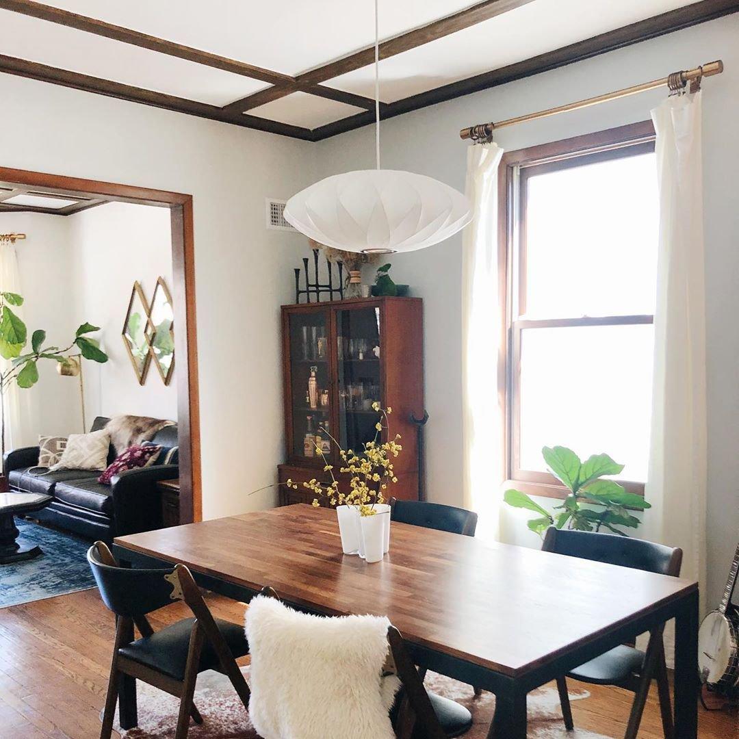 Élise Mulberry Silk Pendant Lamp