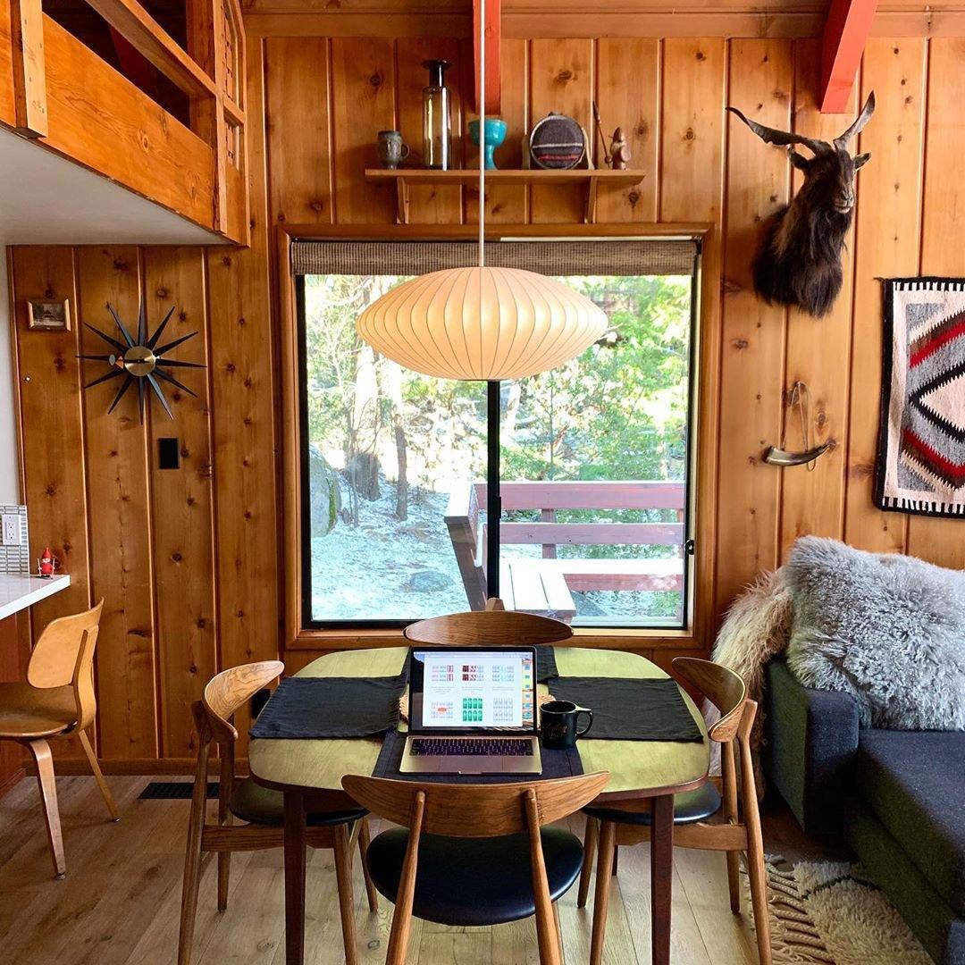 Élise Mulberry Silk Pendant Lamp