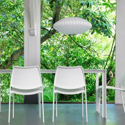 Élise Mulberry Silk Pendant Lamp