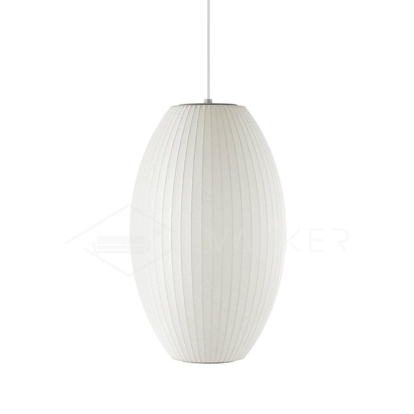 Élise Mulberry Silk Pendant Lamp