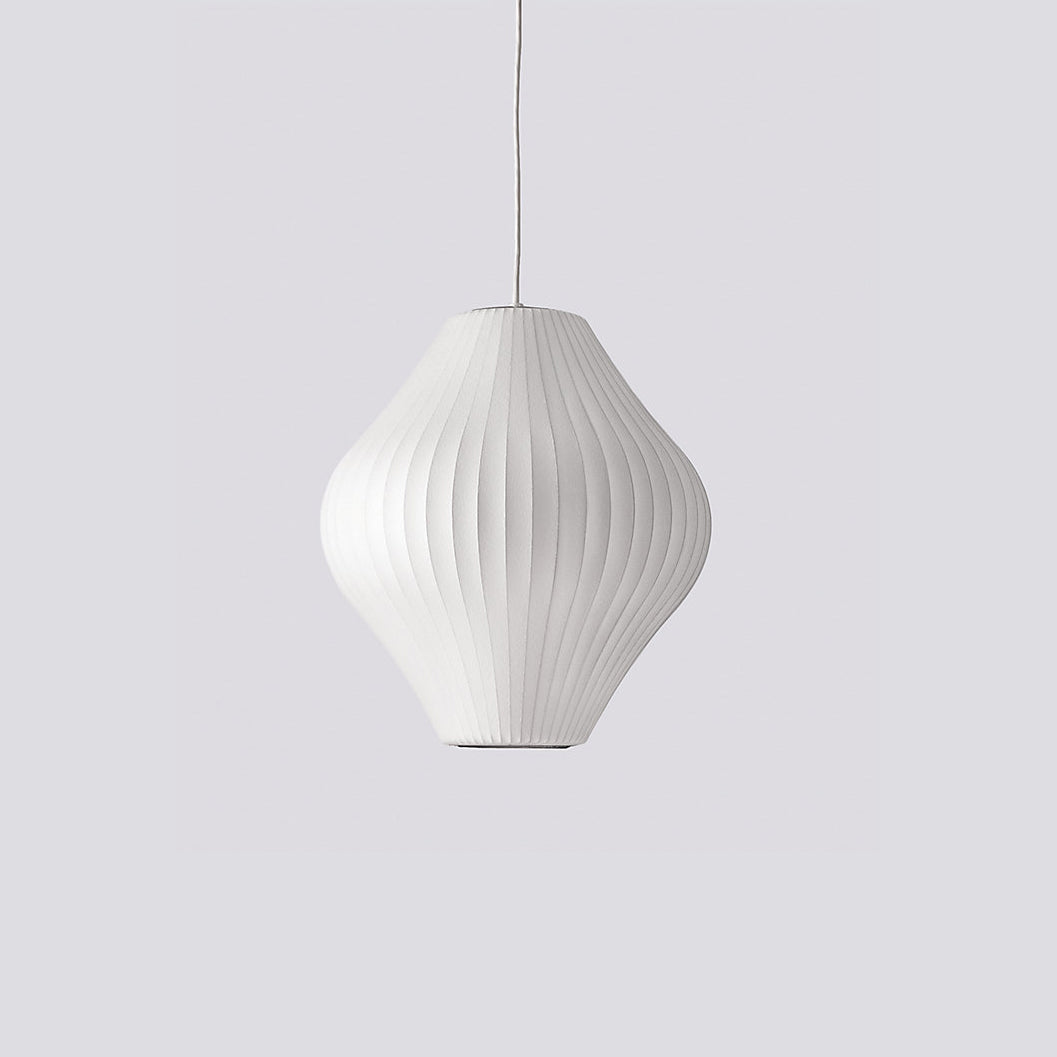 Élise Mulberry Silk Pendant Lamp